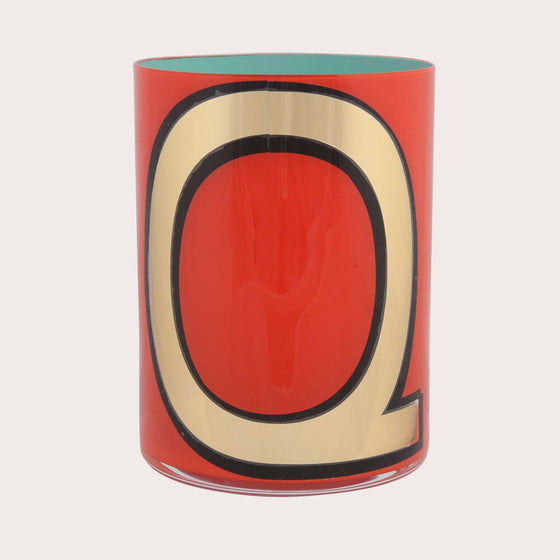 Pencil cup Q Red